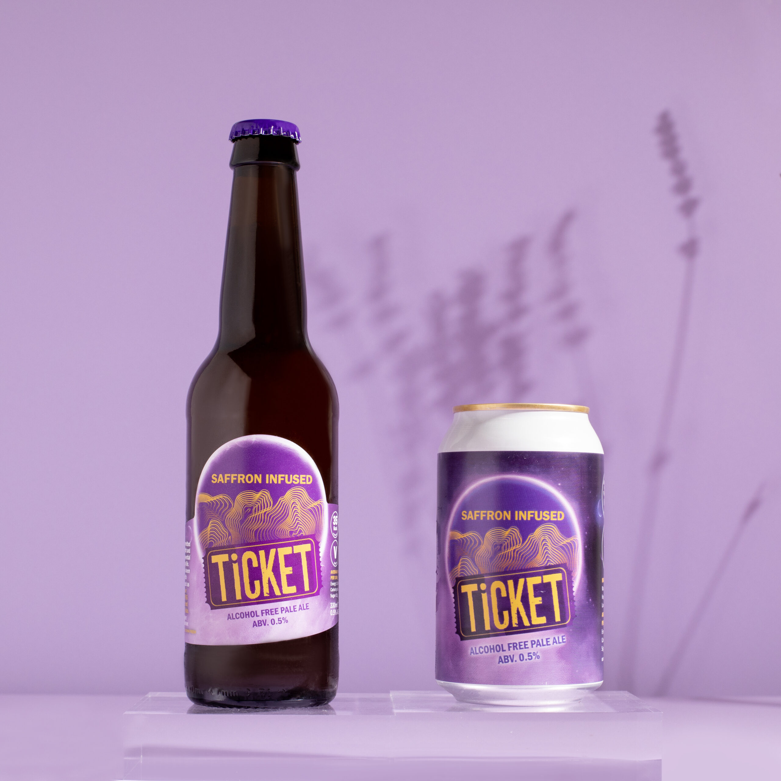 You are currently viewing A review of Ticket – an alcohol-free pale ale with citrus hops and lavender notes.